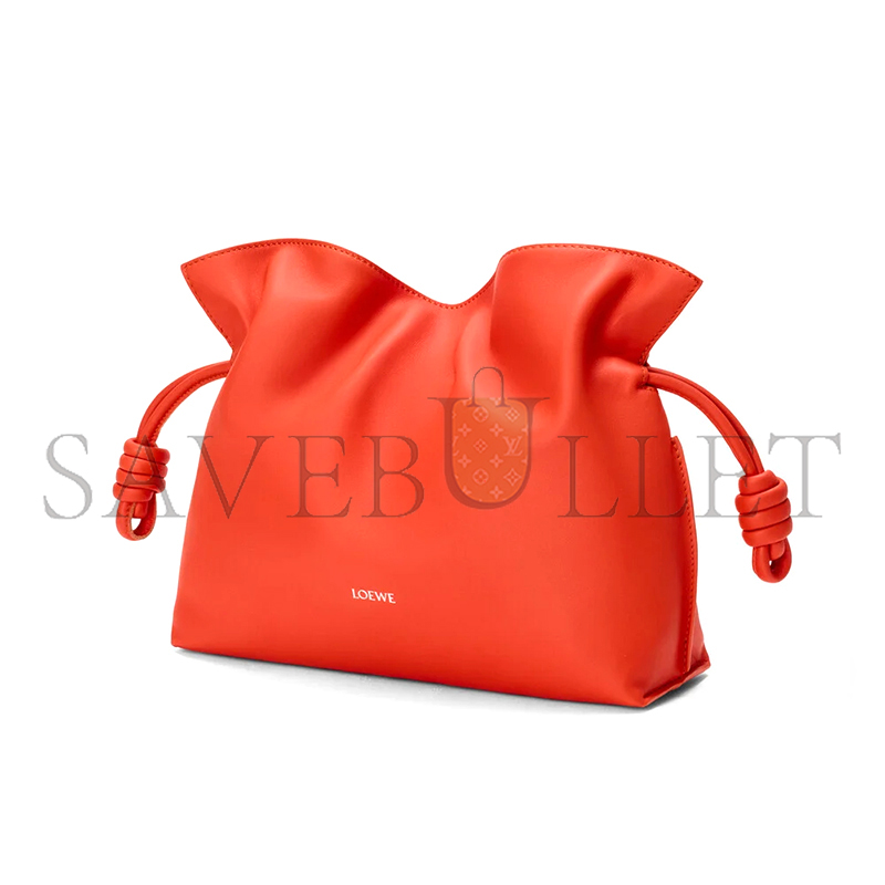LOEWE MEDIUM FLAMENCO CLUTCH IN NAPPA CALFSKIN A411FC1XD4 (30*24.5*10.5cm)
